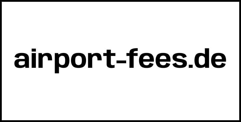 airport-fees.de