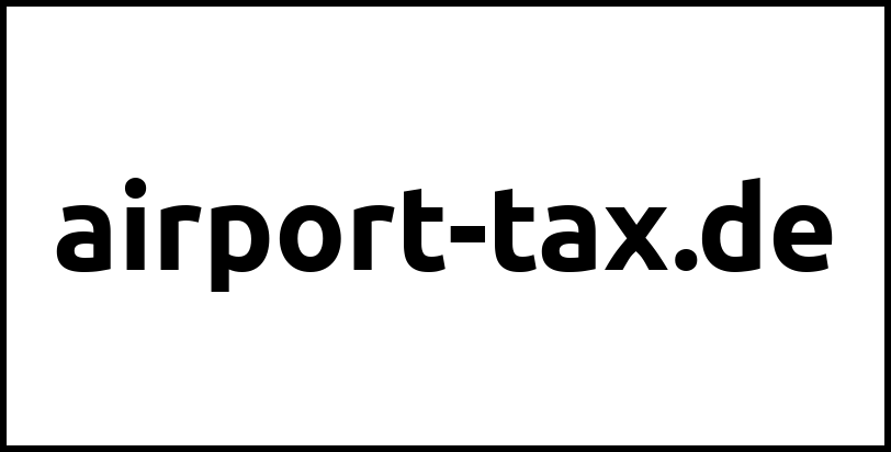 airport-tax.de