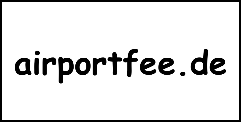 airportfee.de