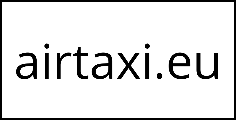 airtaxi.eu