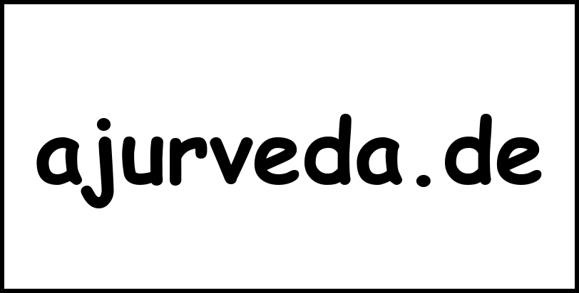 ajurveda.de