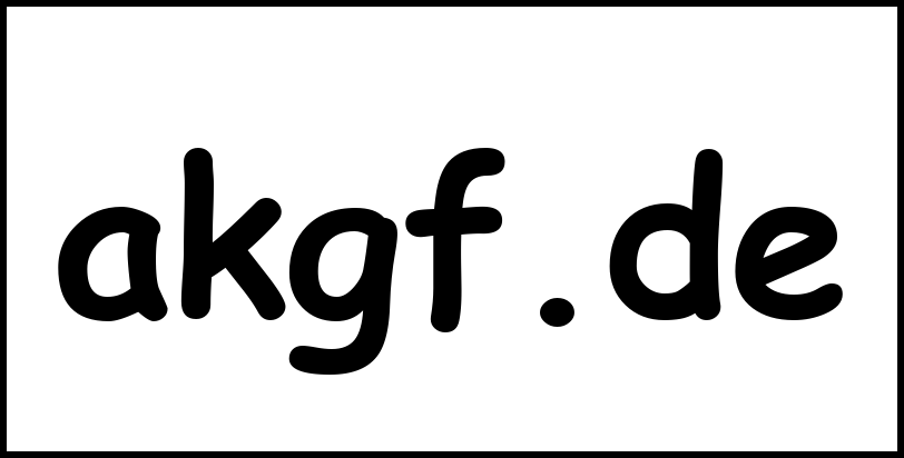 akgf.de