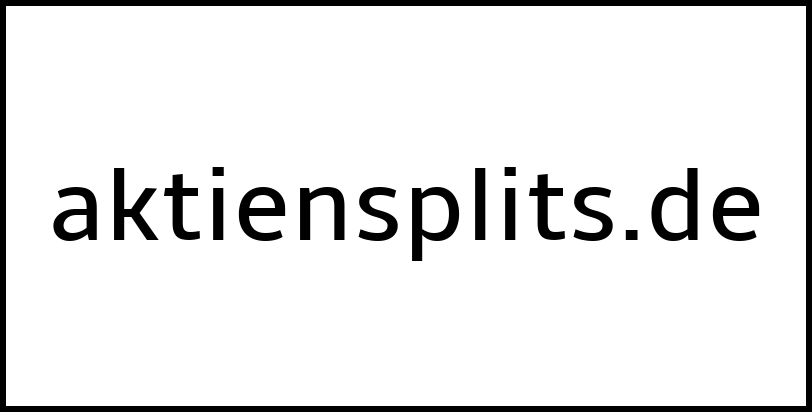 aktiensplits.de