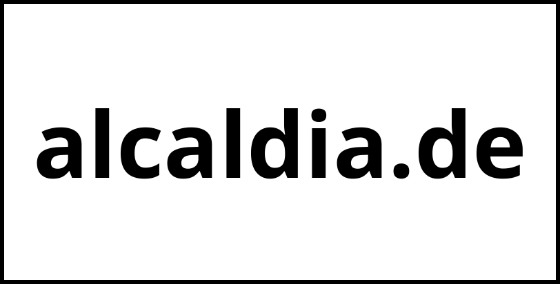 alcaldia.de