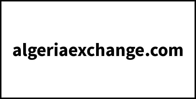 algeriaexchange.com