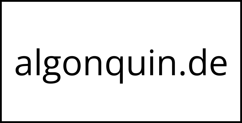 algonquin.de