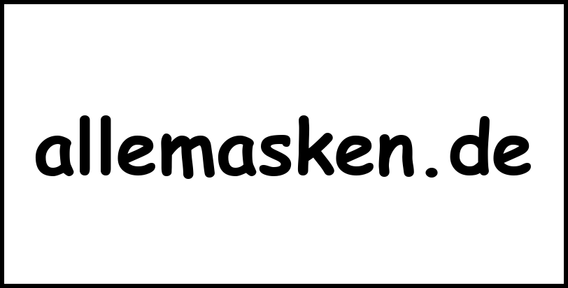 allemasken.de