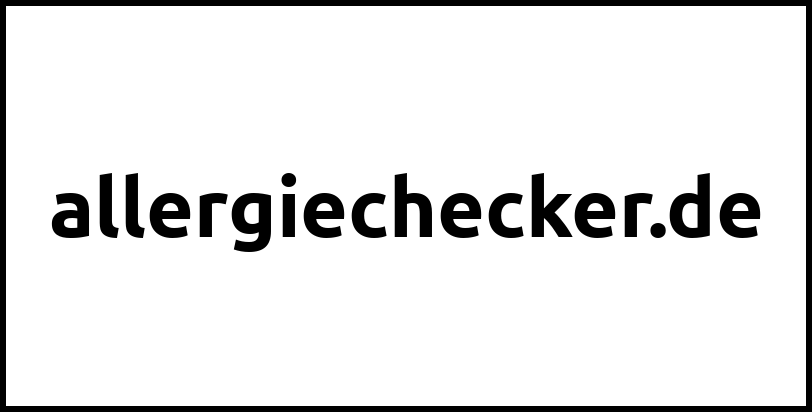 allergiechecker.de