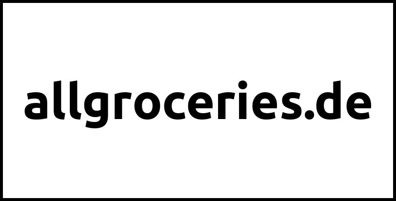 allgroceries.de