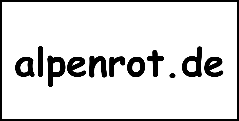 alpenrot.de