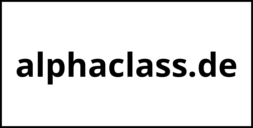 alphaclass.de