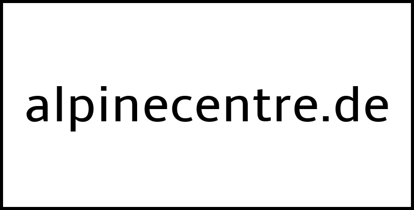 alpinecentre.de