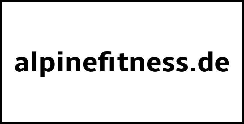 alpinefitness.de