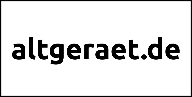 altgeraet.de