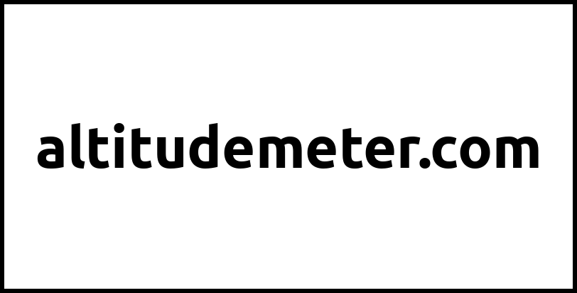 altitudemeter.com