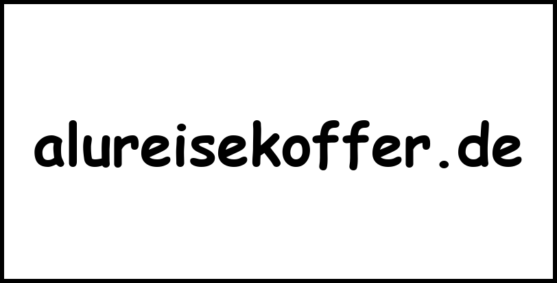 alureisekoffer.de