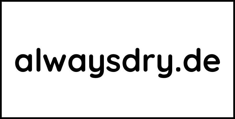 alwaysdry.de