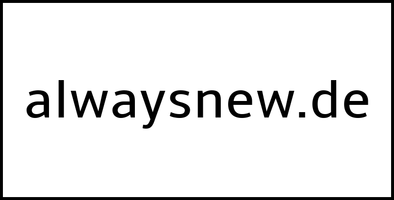 alwaysnew.de