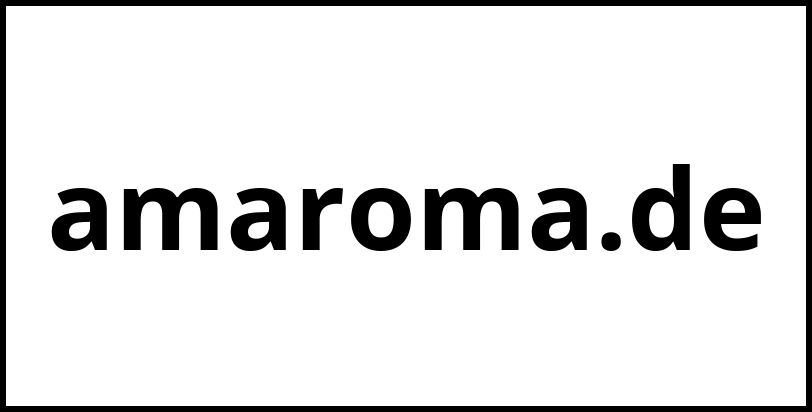 amaroma.de