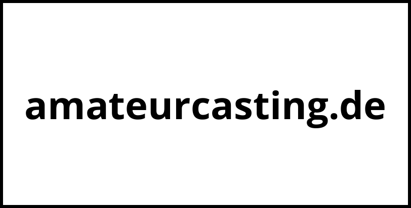 amateurcasting.de