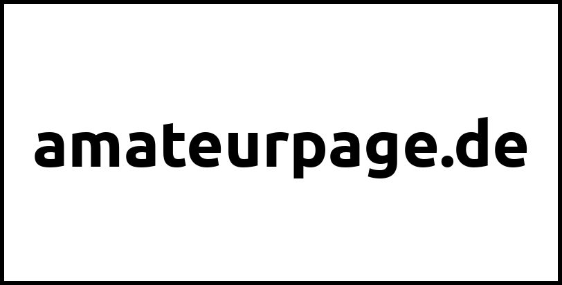 amateurpage.de