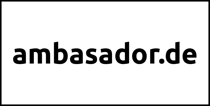 ambasador.de