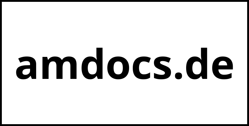 amdocs.de