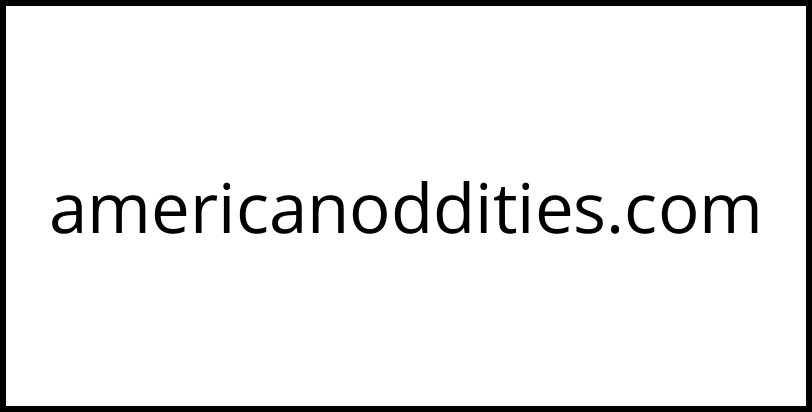 americanoddities.com