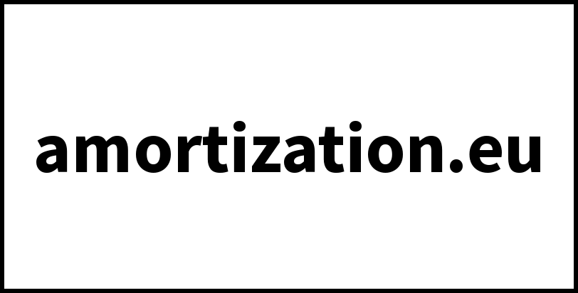 amortization.eu