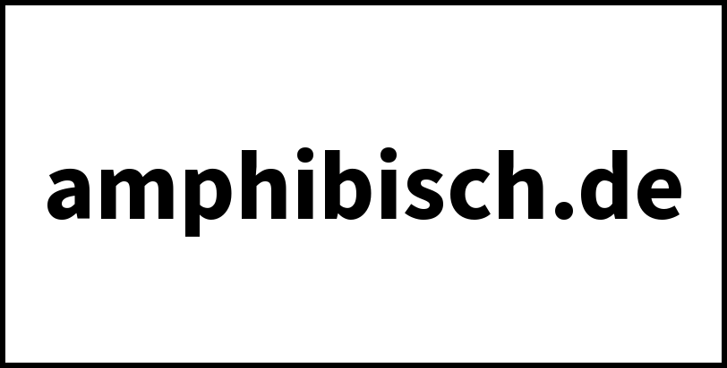 amphibisch.de