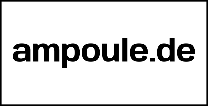 ampoule.de