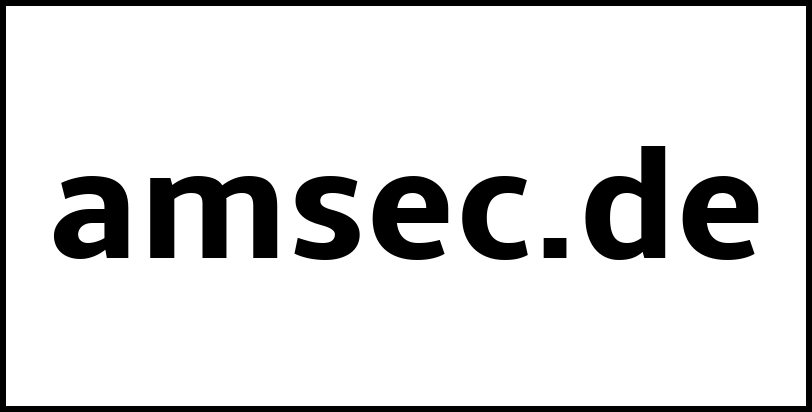 amsec.de