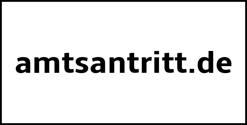 amtsantritt.de