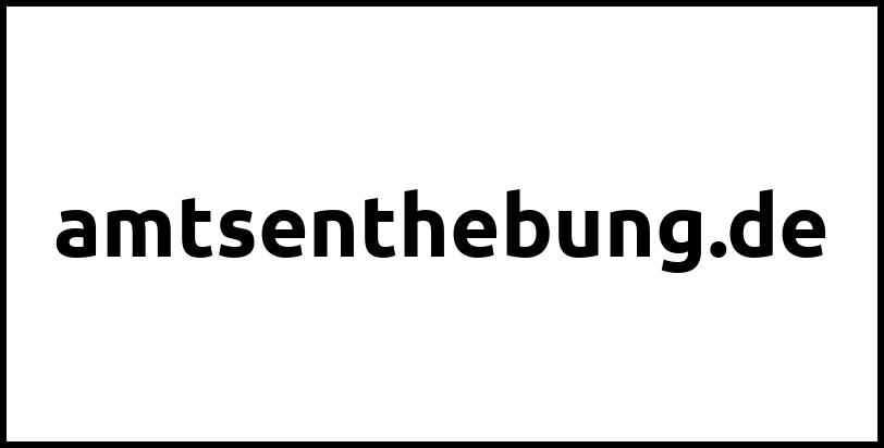 amtsenthebung.de