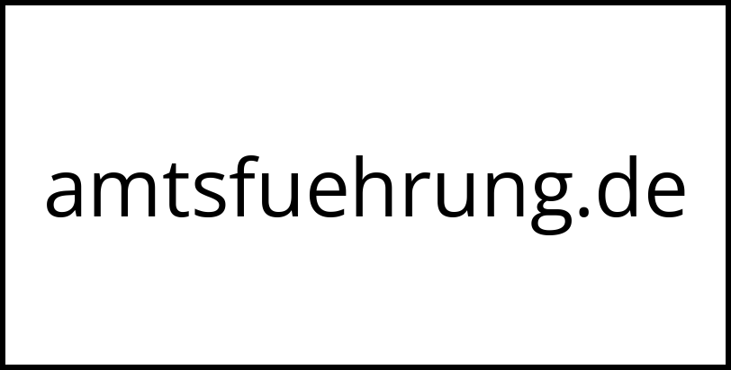 amtsfuehrung.de