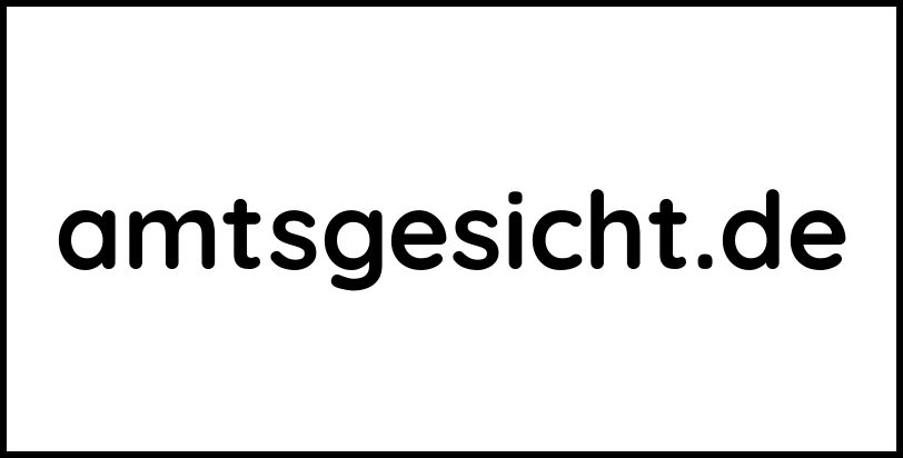 amtsgesicht.de