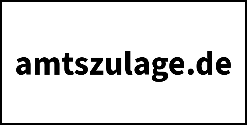 amtszulage.de