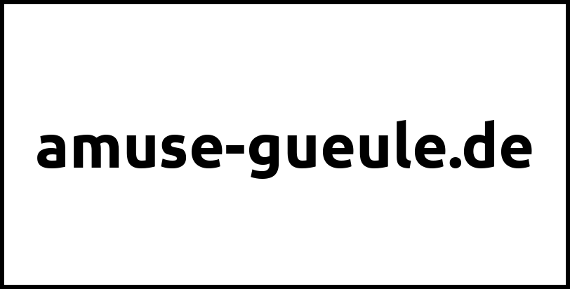 amuse-gueule.de