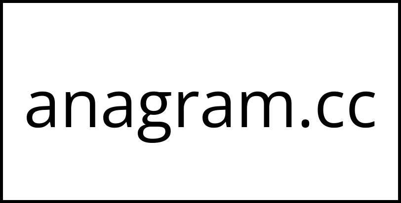 anagram.cc