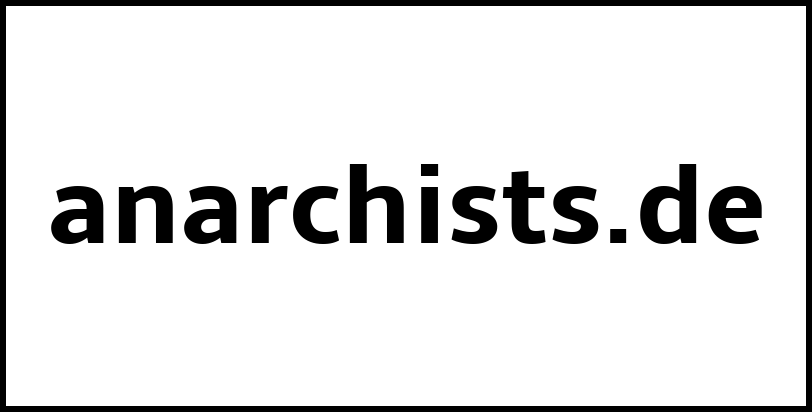 anarchists.de