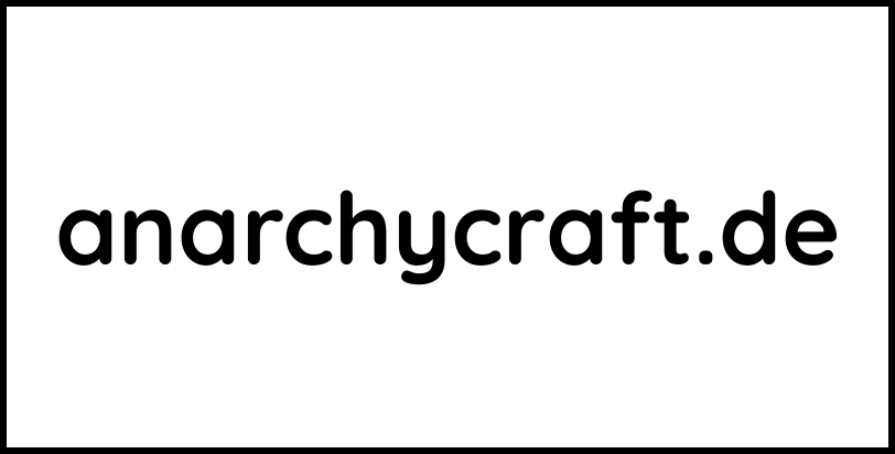 anarchycraft.de