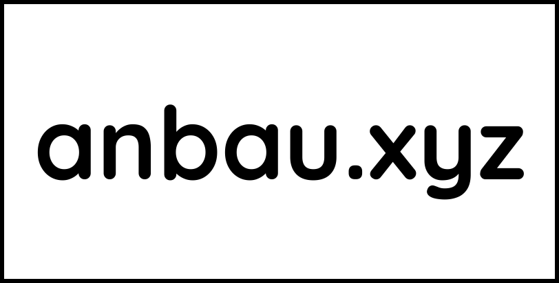 anbau.xyz