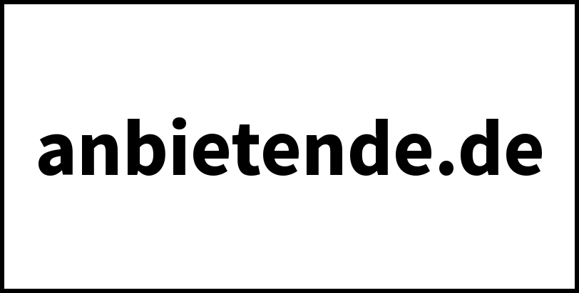 anbietende.de