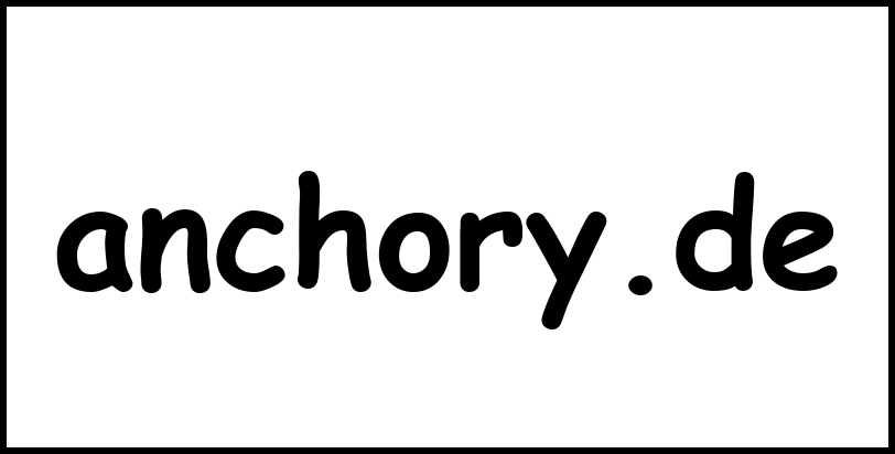 anchory.de