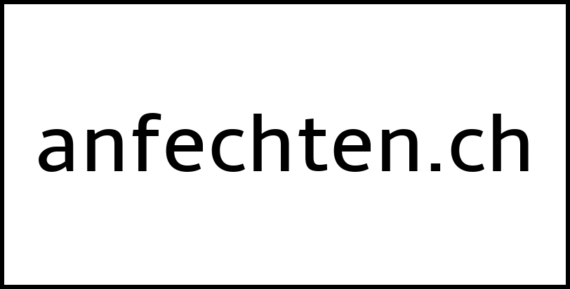 anfechten.ch