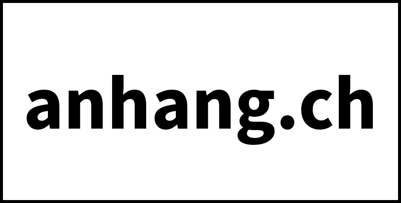 anhang.ch