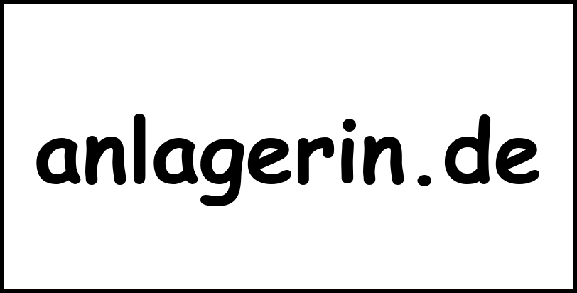 anlagerin.de