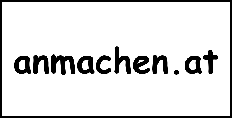 anmachen.at