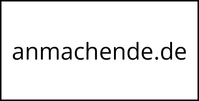 anmachende.de