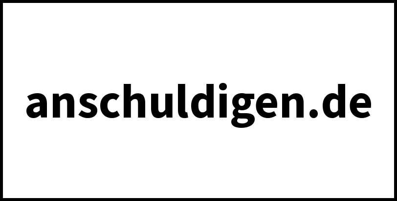 anschuldigen.de